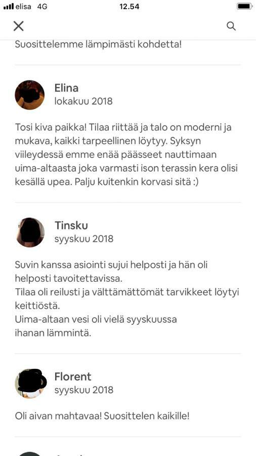 Lomamokki 25 Km Turusta Hotell Masku Exteriör bild